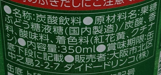 Dydo 復刻堂 メロンソーダ を飲んでみた けど ぐるメロン